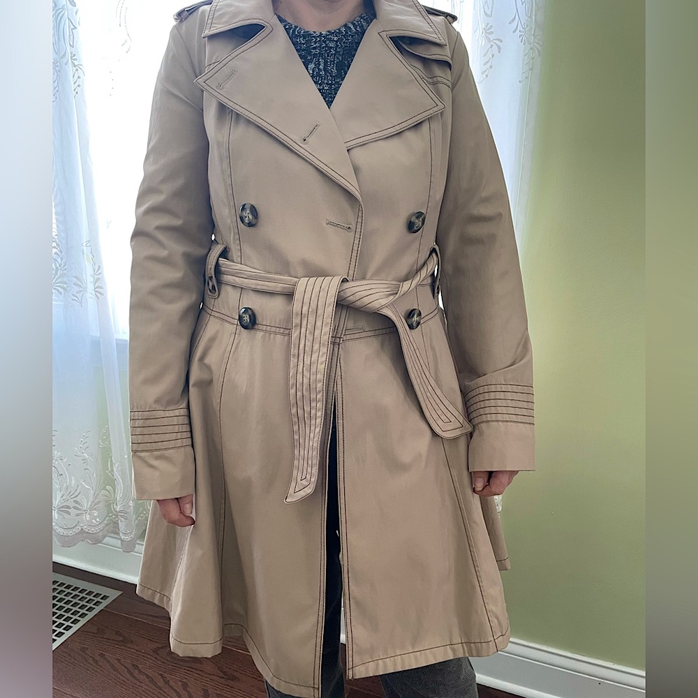 Beige Trench Coat